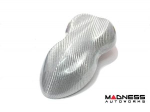 Ferrari Key Fob Cover - Carbon Fiber - White Candy Ferrari Key Fob Cover - Carbon Fiber - White Candy